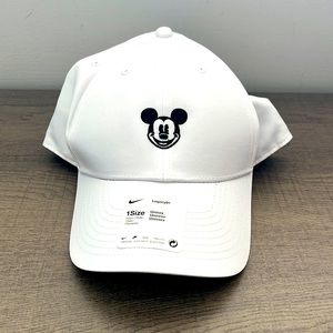 Disney Nike Mickey Mouse White Dri-Fit Hat (no tags, worn once)